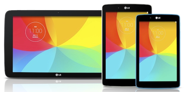 LG ofrece G Pad para todos los gustos