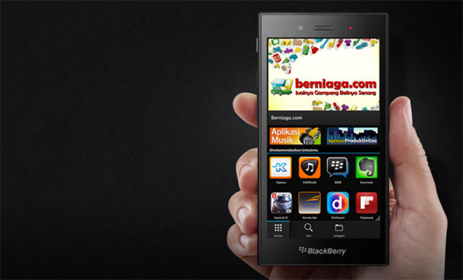 Blackberry lo sigue intentando, nuevo Z3 Jakarta
