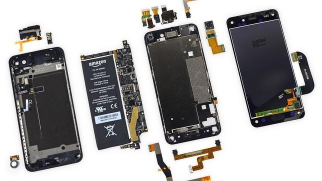 Así es el Interior de el Fire Phone, el Teléfono 3D de Amazon