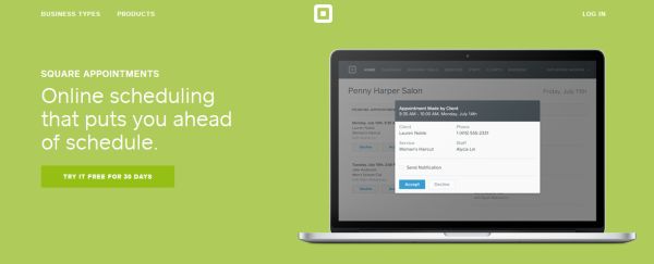 Square lanza su servicio de reservas de citas para servicios profesionales