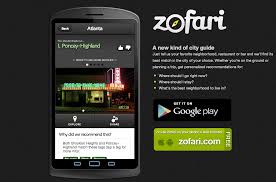 Zofari, servicio de recomendación de lugares, nueva adquisición de Yahoo