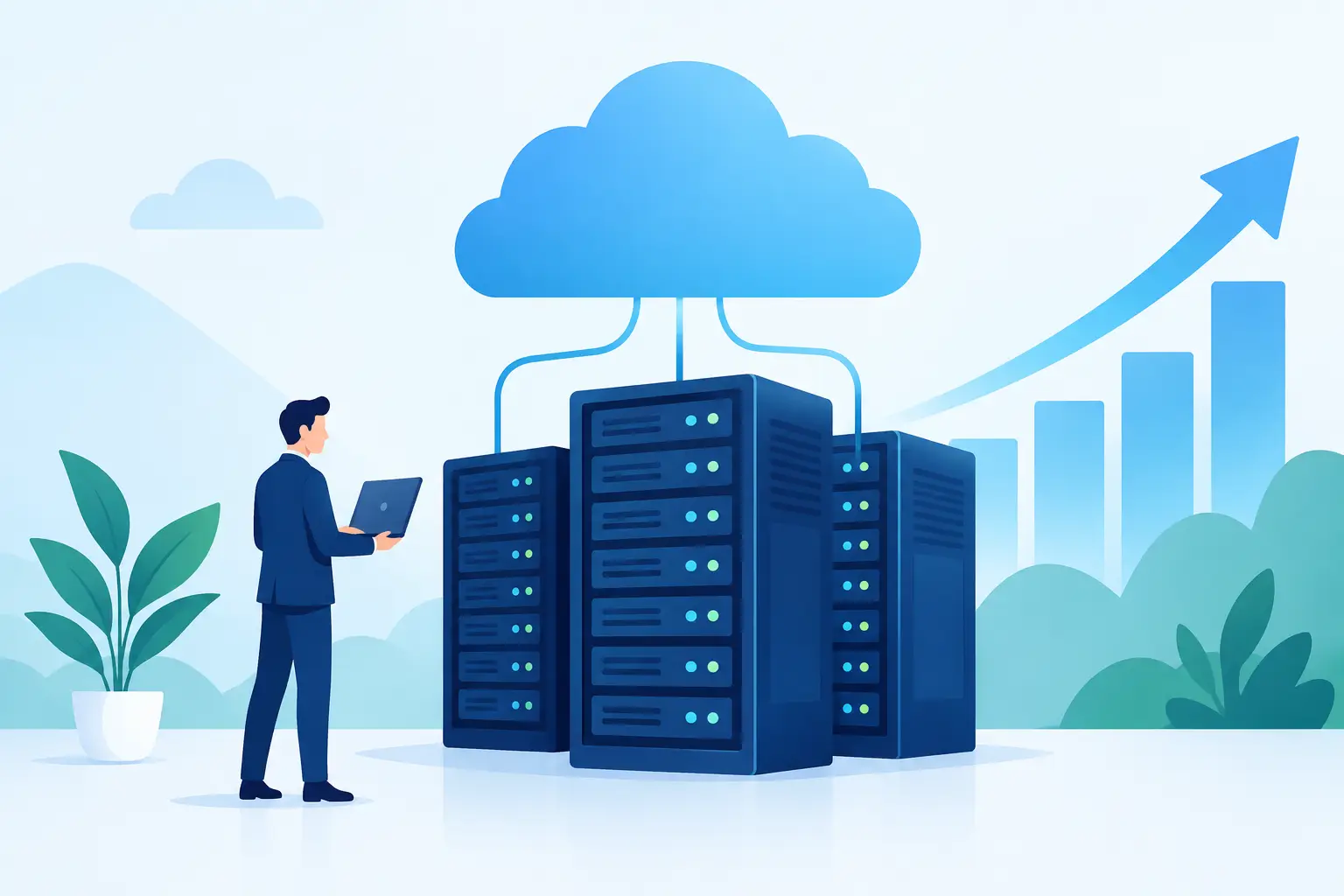 Cloud servers dedicados para empresas que crecen