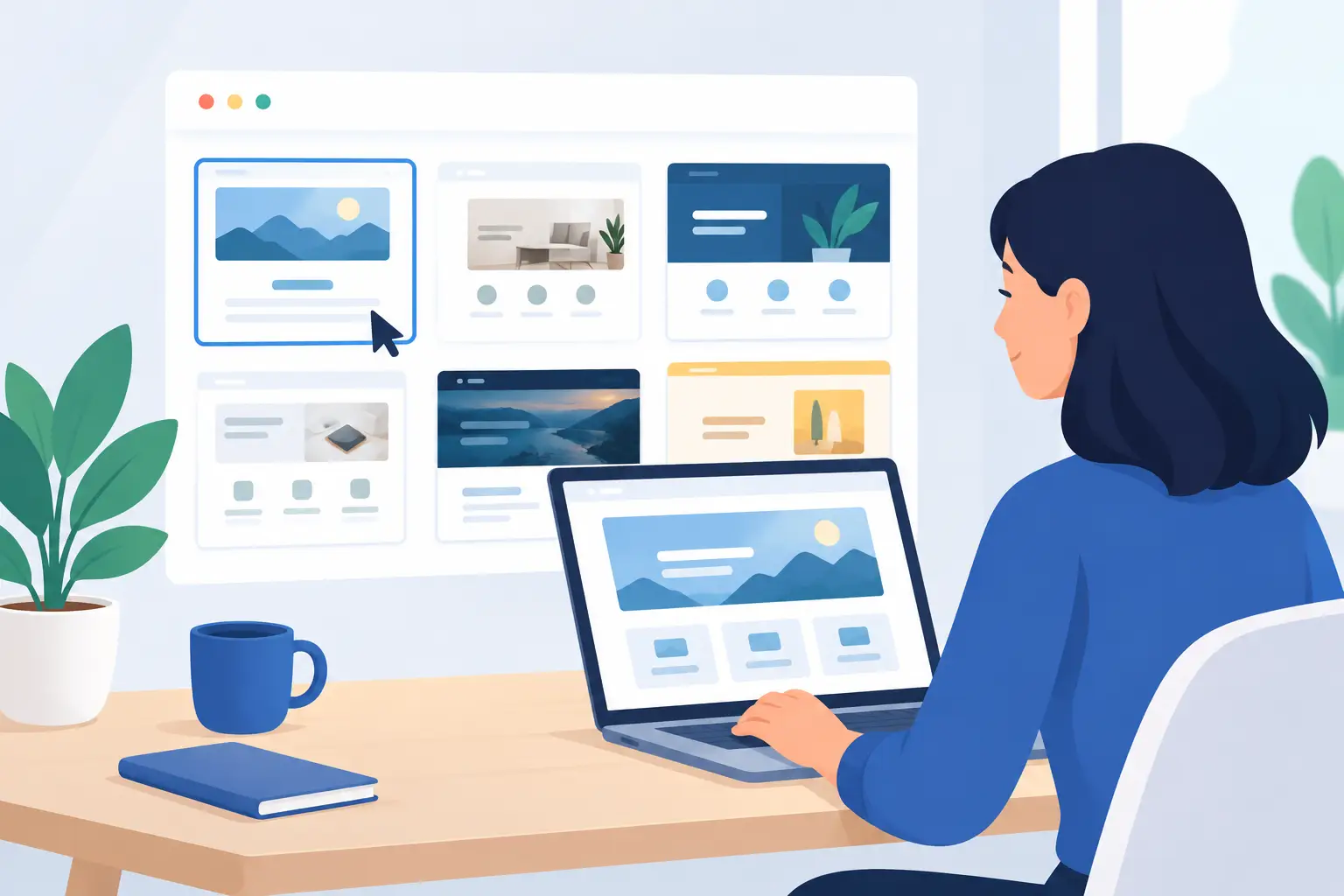 Crear página web con plantillas sin complicarte