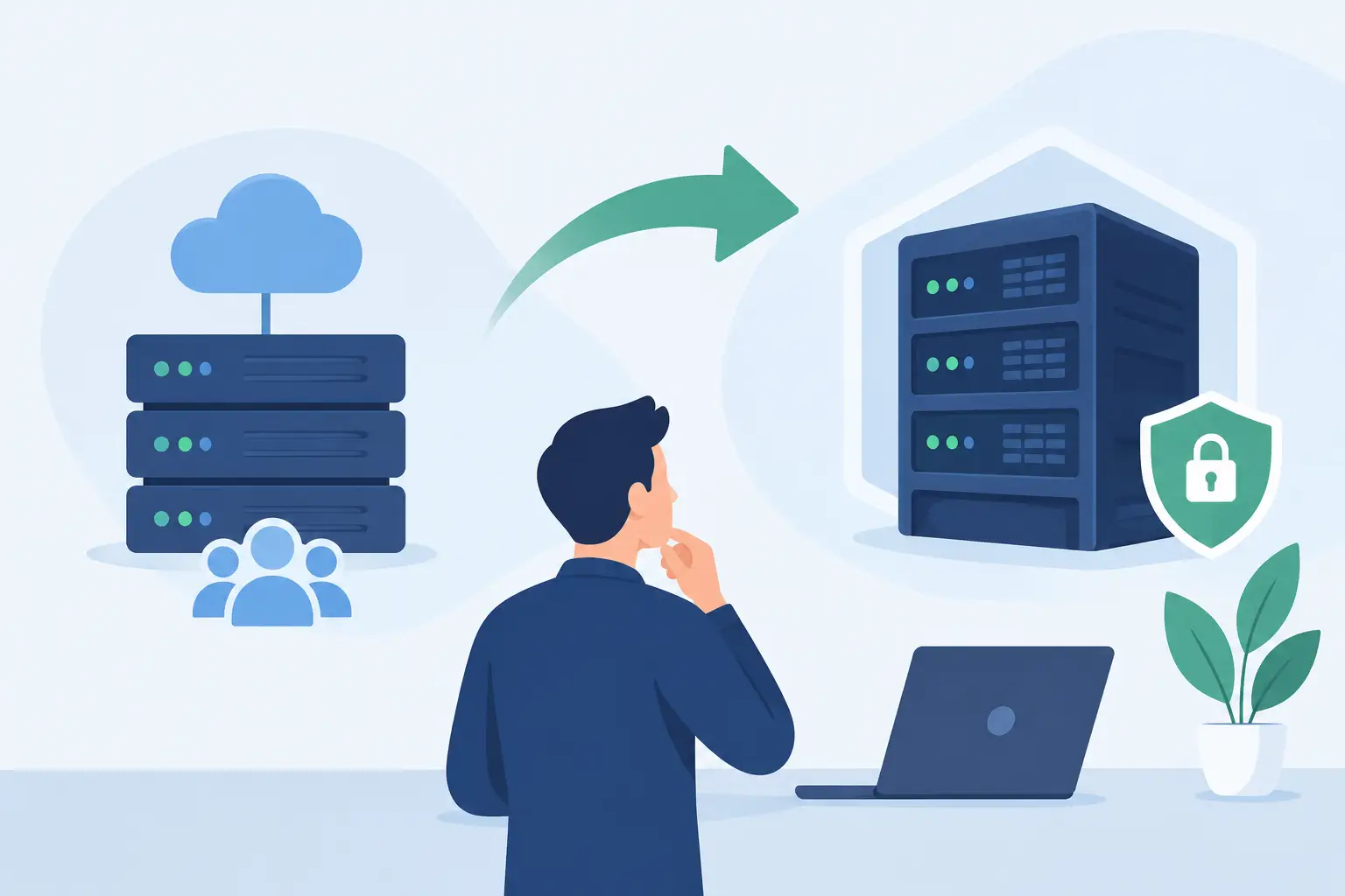 Cuándo pasar de hosting a VPS según tu negocio