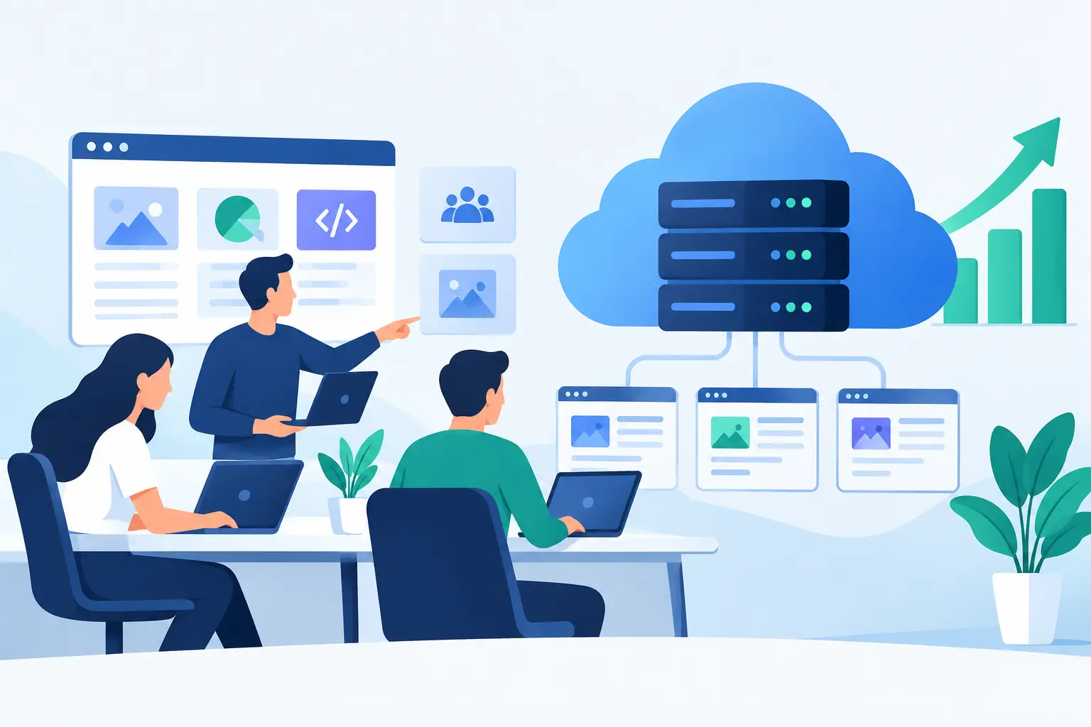 Hosting reseller para agencias digitales que crecen