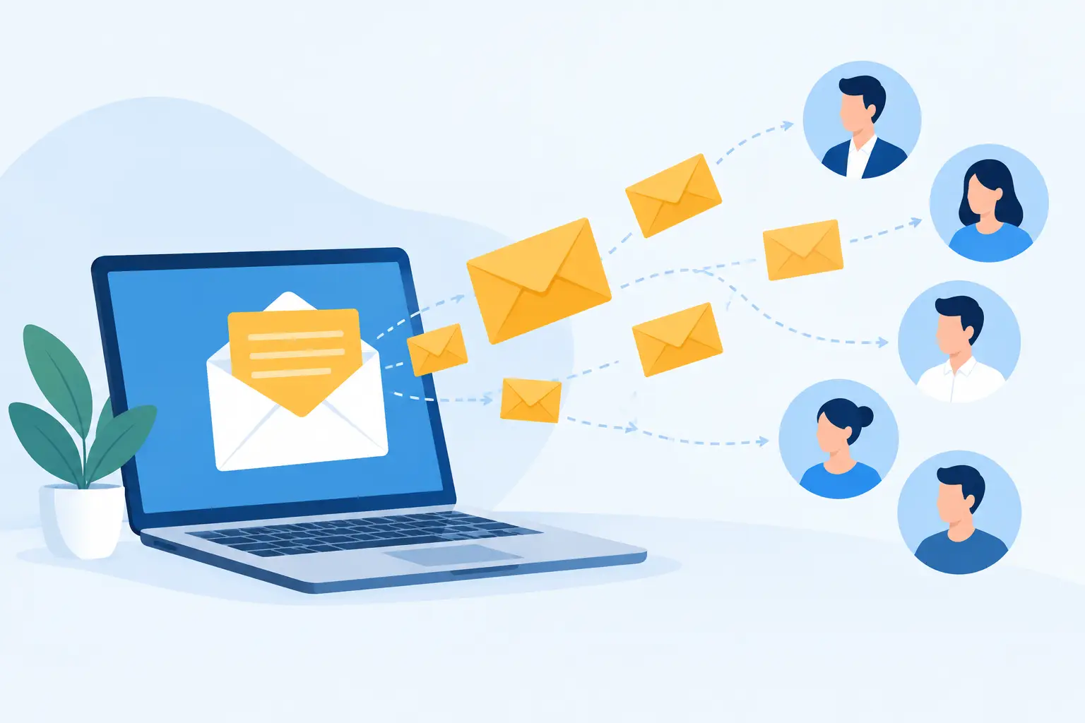 Correos masivos para campañas empresariales