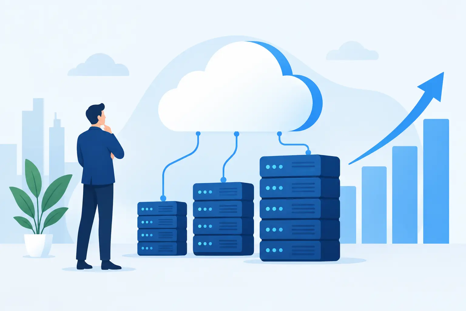 Servidor cloud: cuándo tu negocio debe escalar