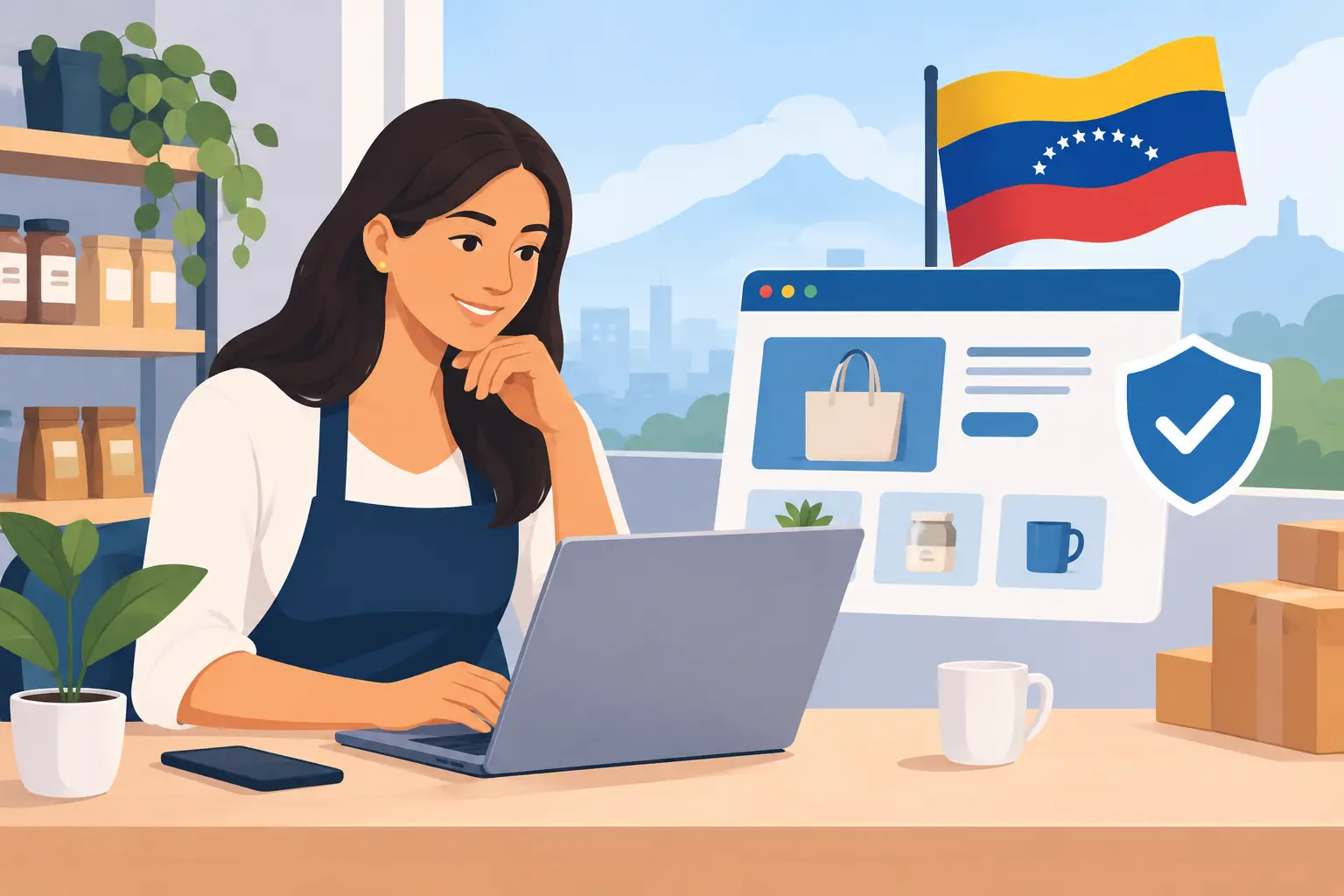Web para pyme venezolana que inspira confianza